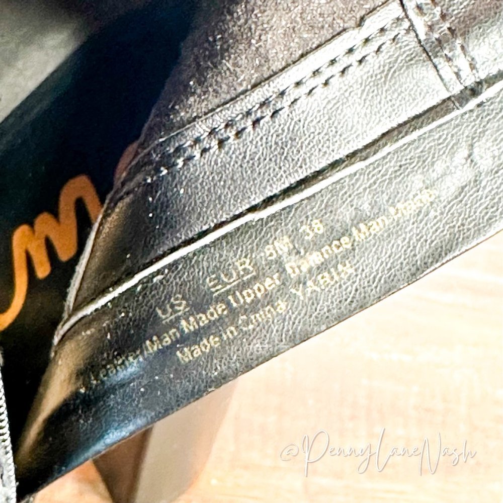 Sam Edelman Yarin Peep Toe Heeled Boots Black Size 8 - Picture 10 of 11